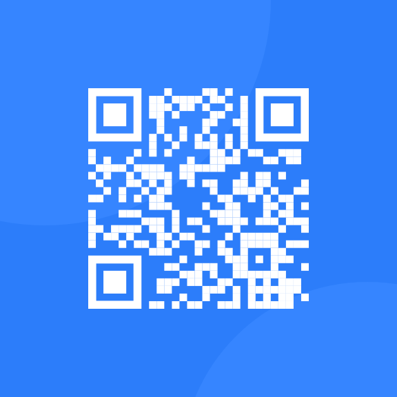 QR code leading to the frontendmentor.io website.